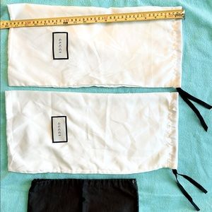 3 GUCCI authentic dust bags.